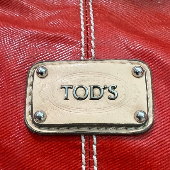 TOD’S G-Line Sacca Piccola tote bag in red - Picture 3 of 16